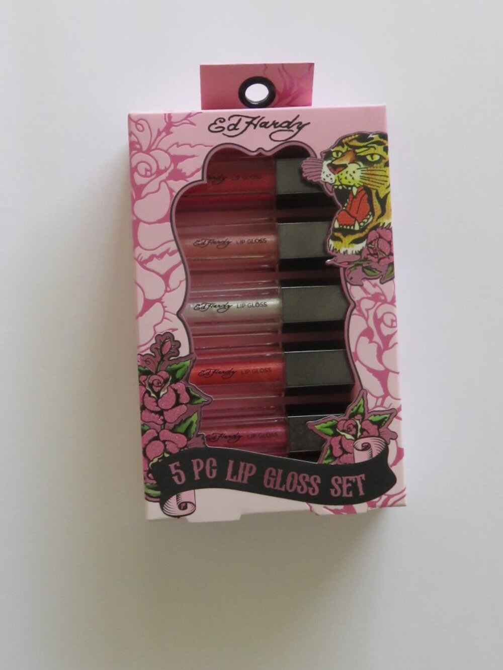 (#109) Ed Hardy 5-Pc Lip Gloss Set